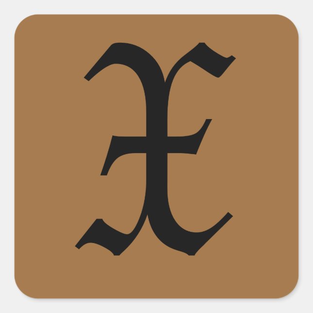 ADESIVO QUADRADO X (Frente)