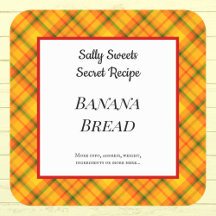 Xadrez Laranja Amarelo Gingham - Palhetas Personal