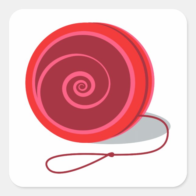 Adesivo Quadrado Yo-Yo (Frente)