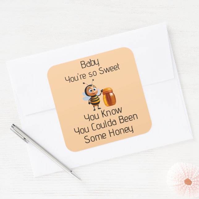Adesivo Quadrado You're So Sweet Sticker (Envelope)