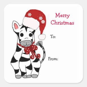 Adesivo Quadrado Zebra desceu para os feriados