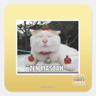 Adesivo Quadrado Zen Mastah