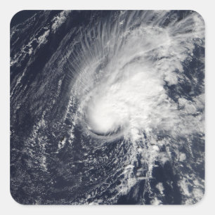 Adesivo Quadrado Zeta tropical da tempestade