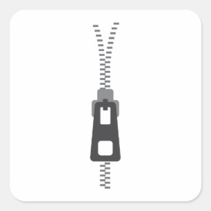 Adesivo Quadrado Zipper
