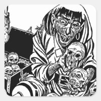 zombie pirata tesouro monstro arte horrorosa
