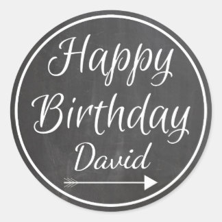 Adesivo Quadro Branco Chalkboard White Quadro Feliz Aniver