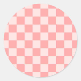 Adesivo Quadro de verificação rosa