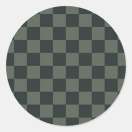 Adesivo Quadro de Verificação Verde Escuro