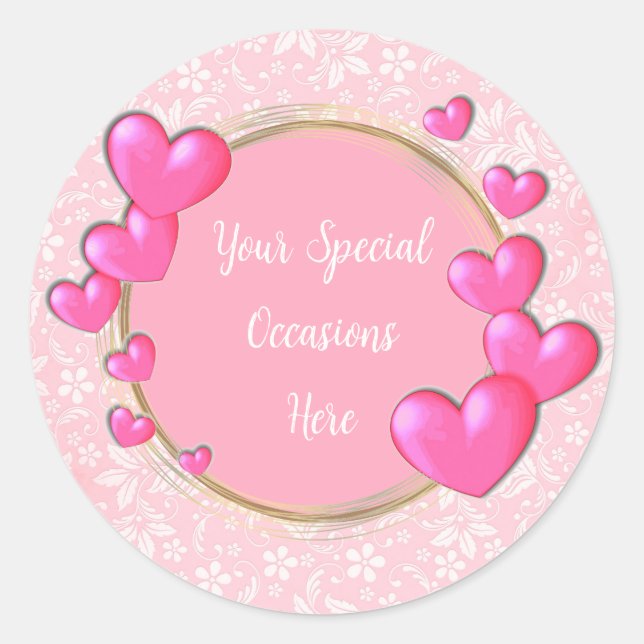 Adesivo Quadro Floral Elegante: para Cada Ocasião (Frente)