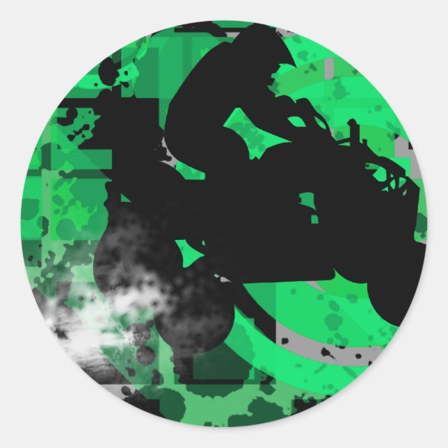 Adesivo quads. (Frente)