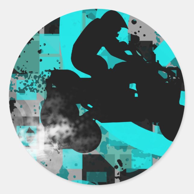 Adesivo quads. (Frente)