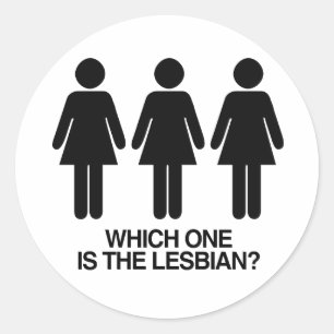 Adesivo QUAL É A LESBICA -.png