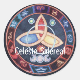 Adesivo Qual é o seu sinal, Zodiac Bookplate?