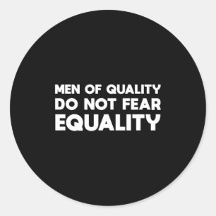 Adesivo Qualidade Não Medo Igualdade Feminista