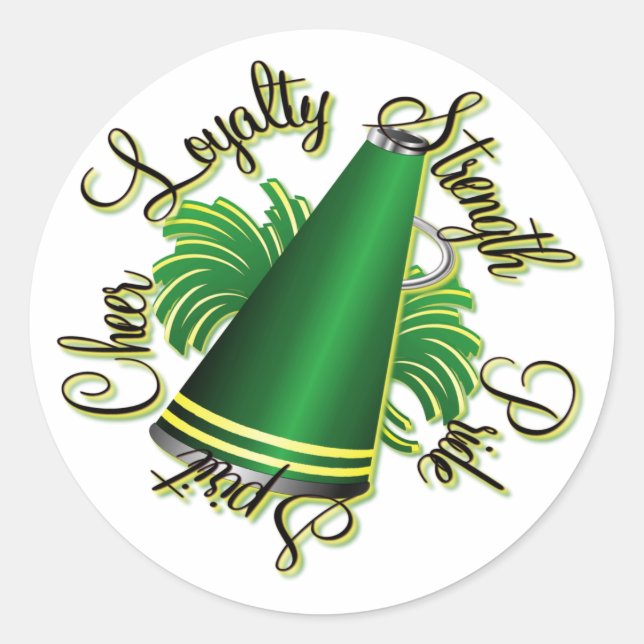 Adesivo Qualidades Verde Cheias e Amarelas (Frente)