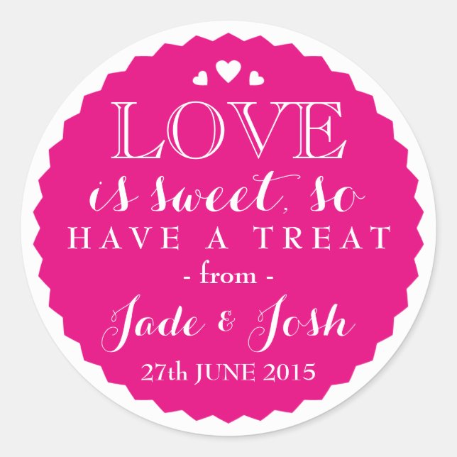 Adesivo QUALQUER Casamento COLOR Favorecer o doce anel de  (Frente)