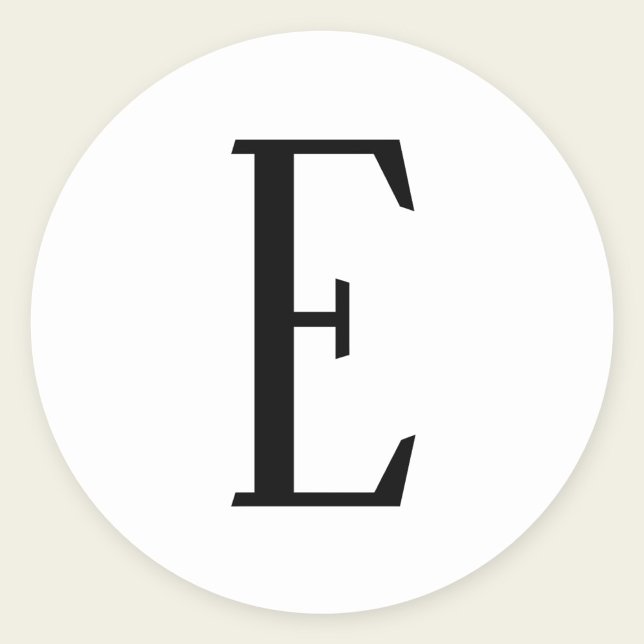 Adesivo Qualquer letra | Cores Pretas e Brancas ou Descart (Criador carregado)