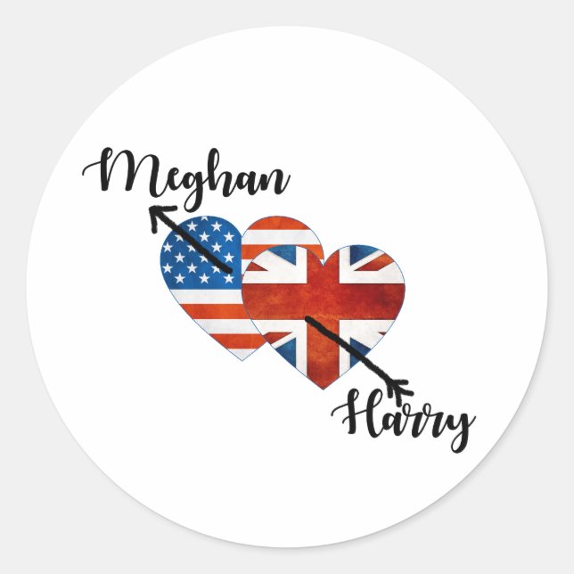 Adesivo Quando Harry conheceu Meghan (Frente)
