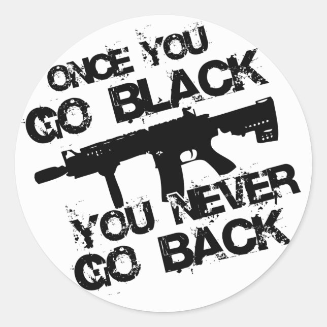 Adesivo Quando você for.... (Frente)