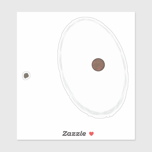 Adesivo Quaoar (2002 LM60) (Folha)