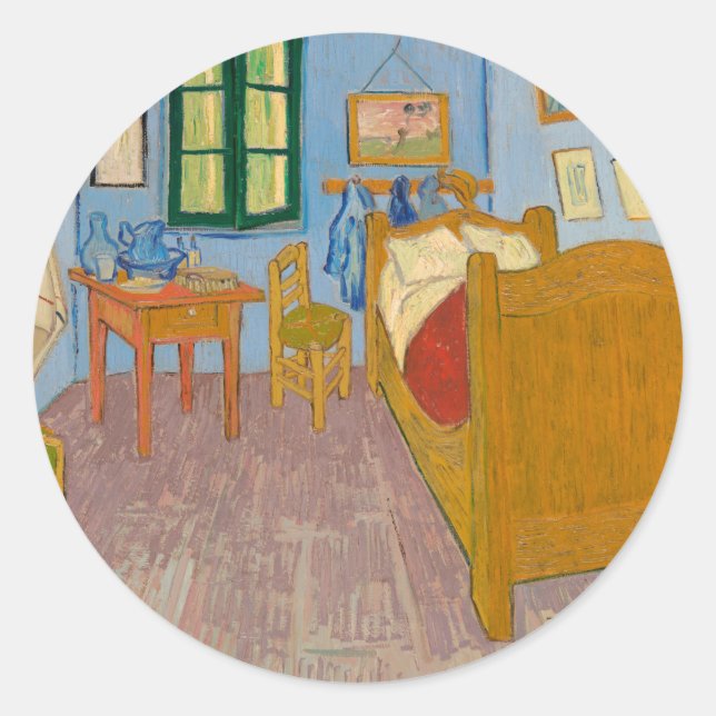 Adesivo Quarto em Arles | Vincent van Gogh (Frente)