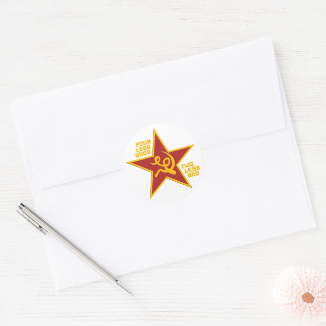 Adesivo Quatro pernas bom (Envelope)