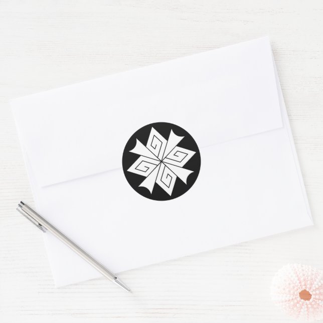 Adesivo Quatro raio com roscos (Envelope)