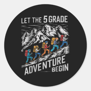 Adesivo Que A Aventura De 5 Comece De Quinto Grau