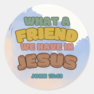 Adesivo Que Amigo temos o Sticker
