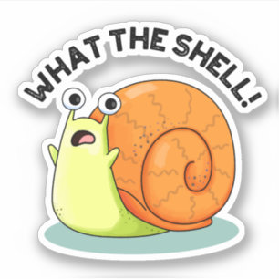 Adesivo Que Caracol Engraçado Da Shell