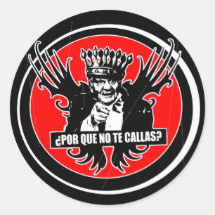 Adesivo Que de Por de ALÁ de REY nenhuns callas Juan