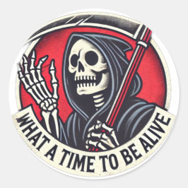 Adesivo Que hora para estar vivo