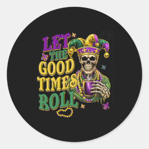 Adesivo Que O Bom Tempo Faça O Carnaval De Mardi Gras