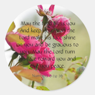 Adesivo Que O Senhor Abençoe-Te O Pau