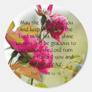 Adesivo Que O Senhor Abençoe-Te O Pau