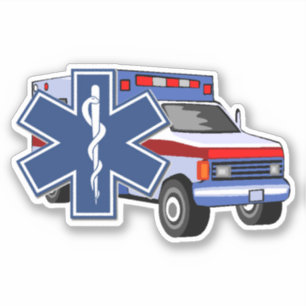 Adesivo Que respondes do paramédico de EMT EMS primeiros