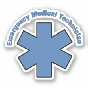 Adesivo Que respondes do paramédico de EMT EMS primeiros