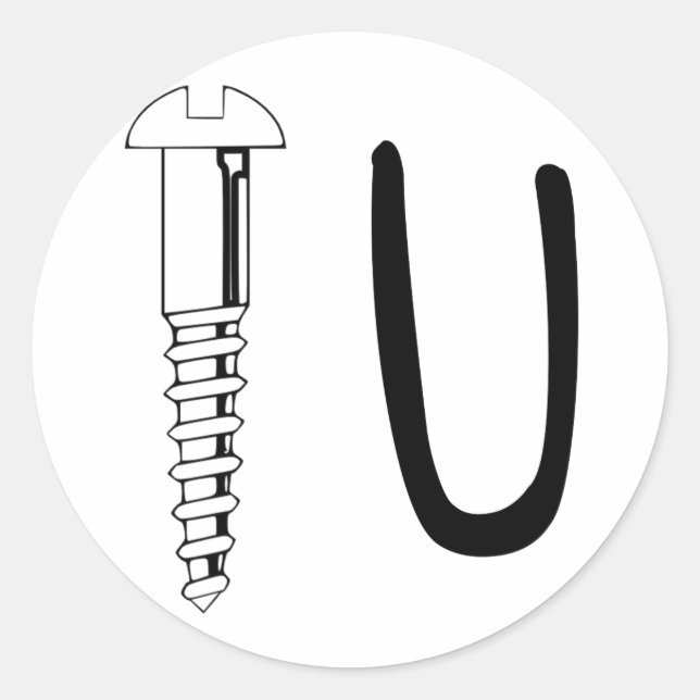 Adesivo Que se lixe (Frente)