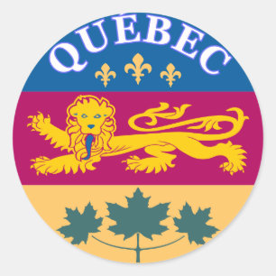 Adesivo Quebeque, La Belle Province