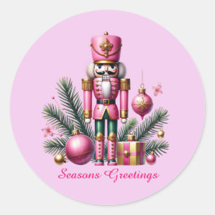 Adesivo Quebra-cabeça festiva e personalizável de Natal