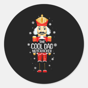 Adesivo Quebra-Nozes do Pai Legal Roupas de Natal da Famíl