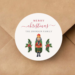 Adesivo Quebra-Nozes Festivo Feliz Natal