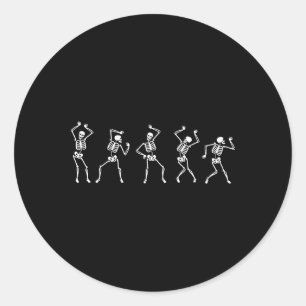 Adesivo Queda Autumn Skeleton Dancing