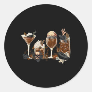 Adesivo Queda do Horror Café Halloween Pumpkin Spice Autum