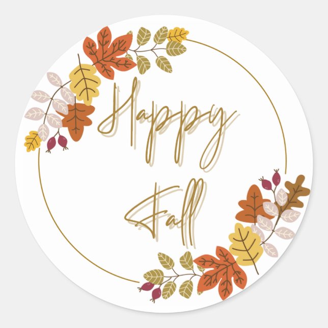 Adesivo Queda Feliz (Frente)