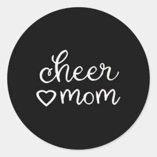 Adesivo Queda Saúde Mãe Cheerleader De Cheerhead Mama Moth