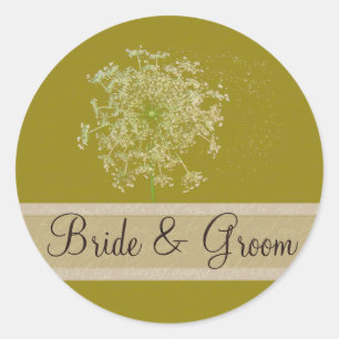 Adesivo Queen Anne Lace Wedding Seal