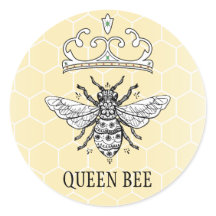 Queen Bee Sticker | Personalize-O!