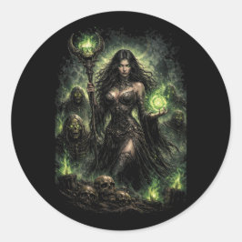 Adesivo Queen of the Green Flame