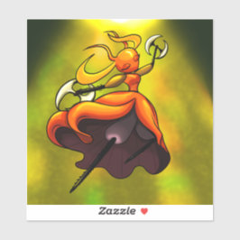 Adesivo Queen of the Skarr